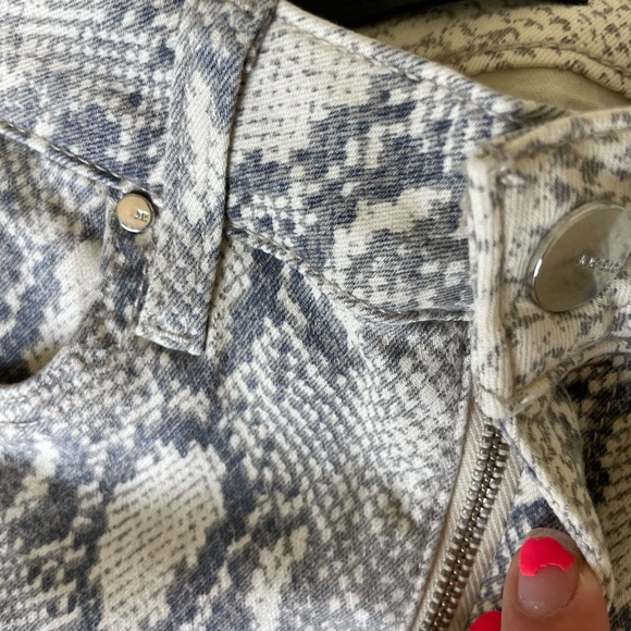 Joe's Jeans The Luna high rise cigarette in pristine snake - Picture 4 of 12